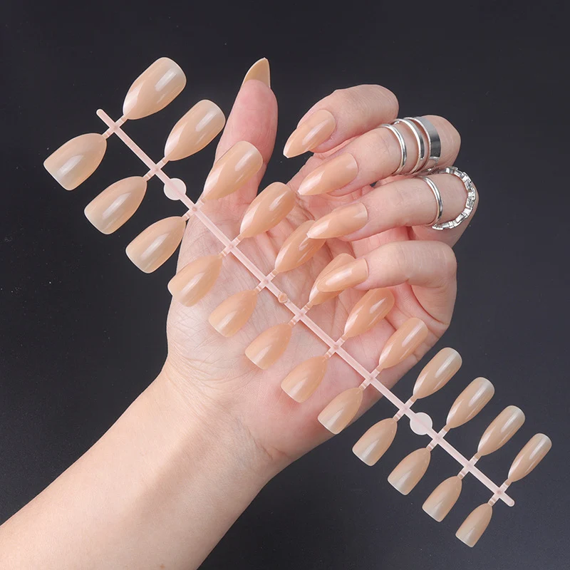 Stiletto Press-On Nägel mit glänzendem Finish Karnz