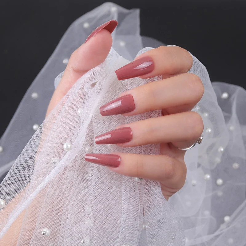 Premium Stiletto Form Press-On Nägel Karnz