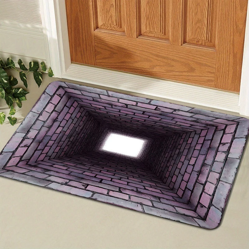 Künstlerische 3D-Visueller Willkommenmatte