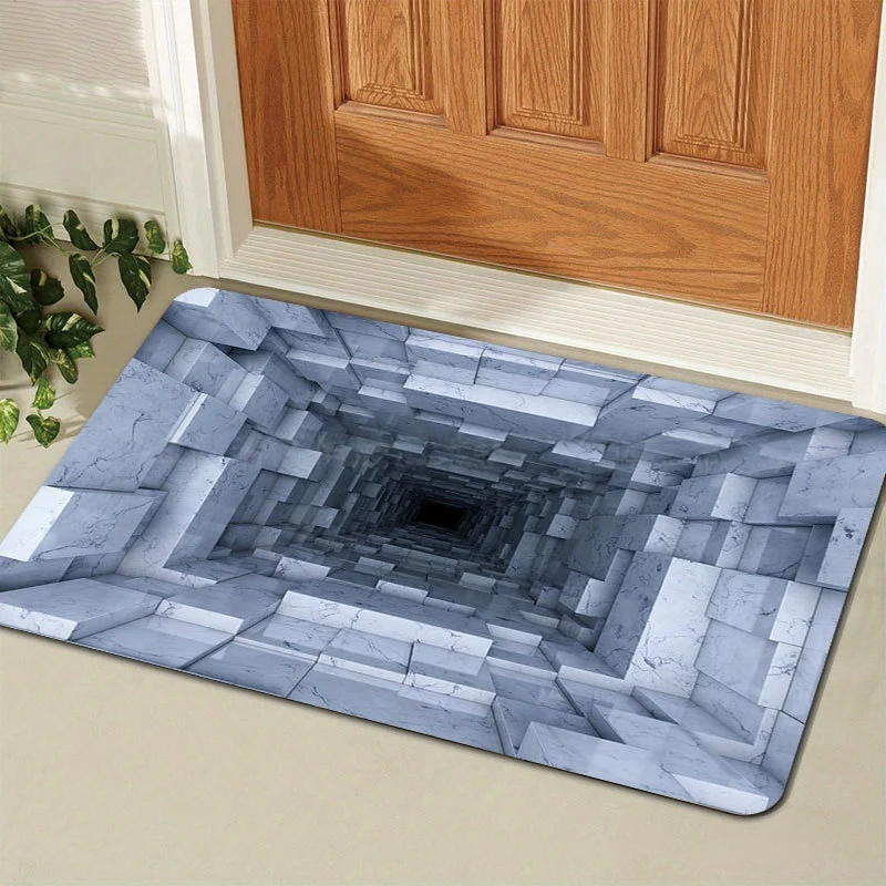 Künstlerische 3D-Visueller Willkommenmatte