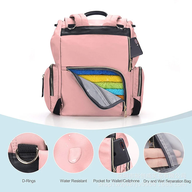 Stylischer Mehrfachfach-Rucksack Karnz