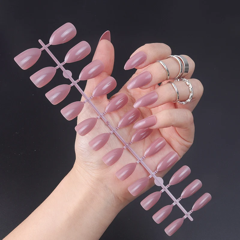 Premium Glossy Press-On Nail Tips Karnz
