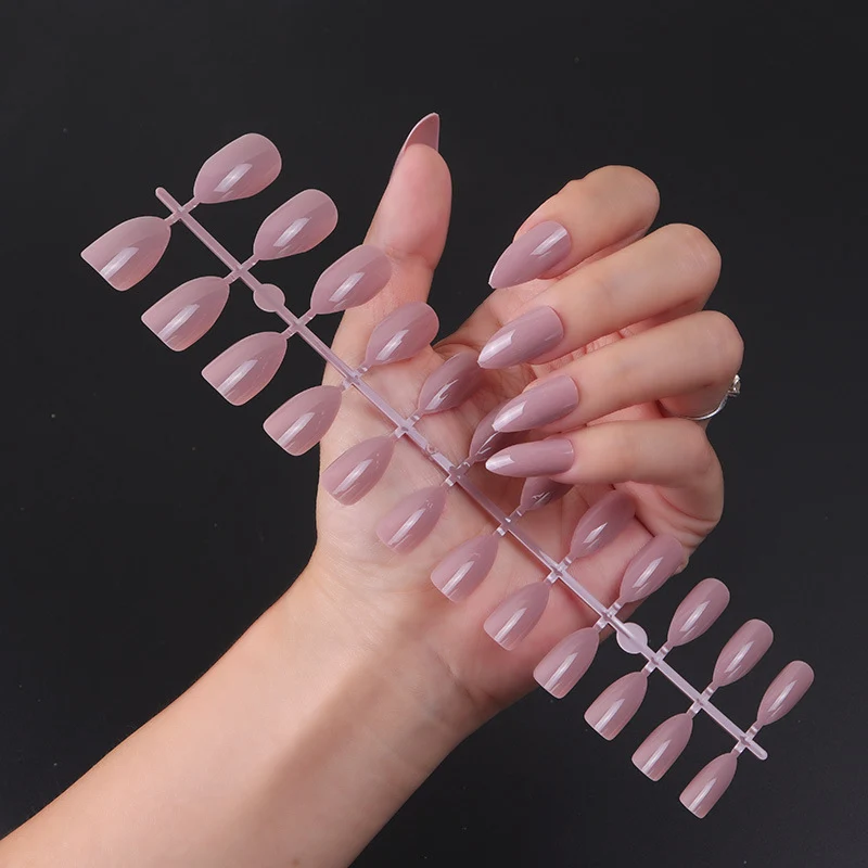 Premium Glossy Press-On Nail Tips Karnz