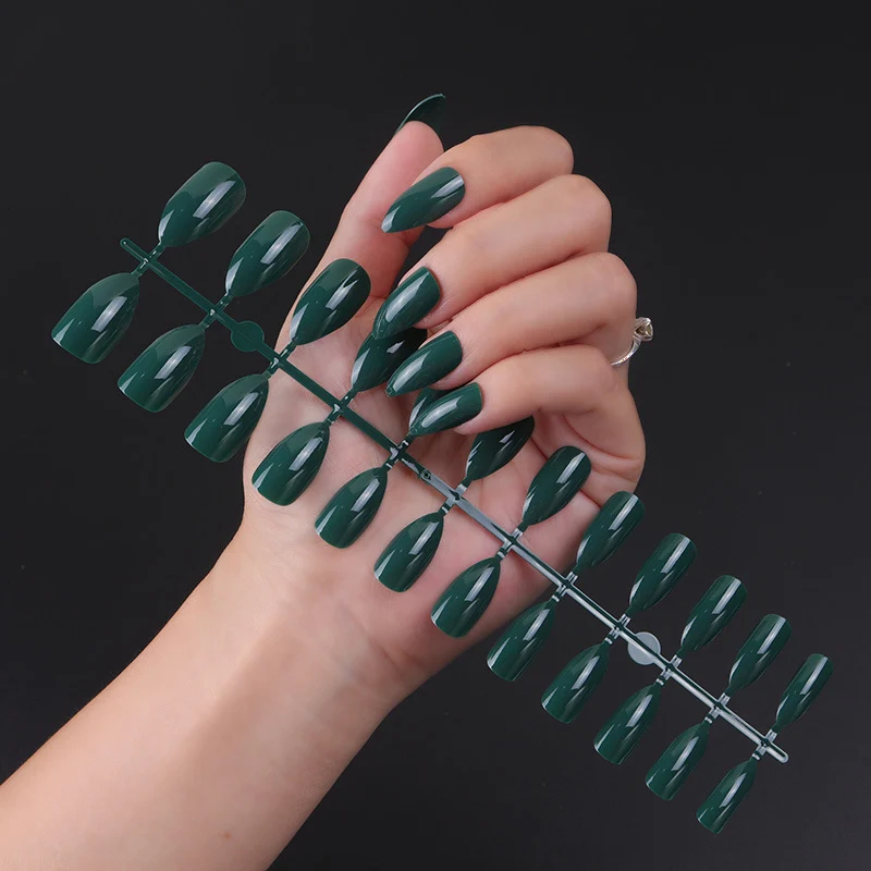 Premium Glossy Press-On Nail Tips Karnz