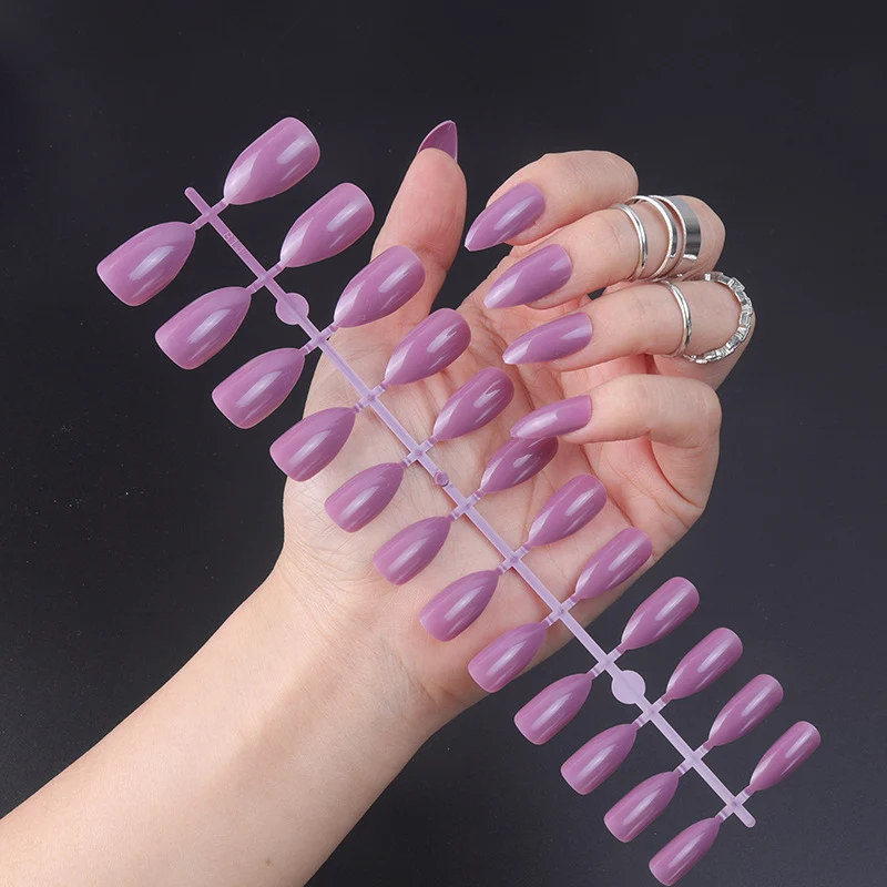 Premium Glossy Press-On Nail Tips Karnz