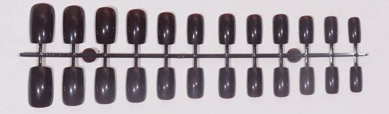 Natürliche glänzende Press-On-Nagelspitzen Karnz
