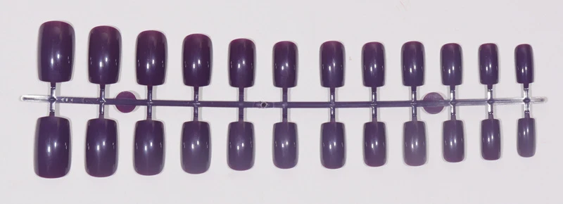 Natürliche glänzende Press-On-Nagelspitzen Karnz