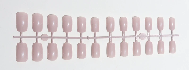 Natürliche glänzende Press-On-Nagelspitzen Karnz