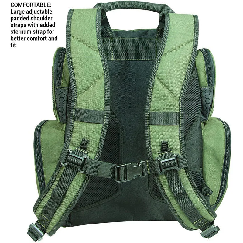Multi-Fach Fachangelgerät Aufbewahrung Rucksack Karnz