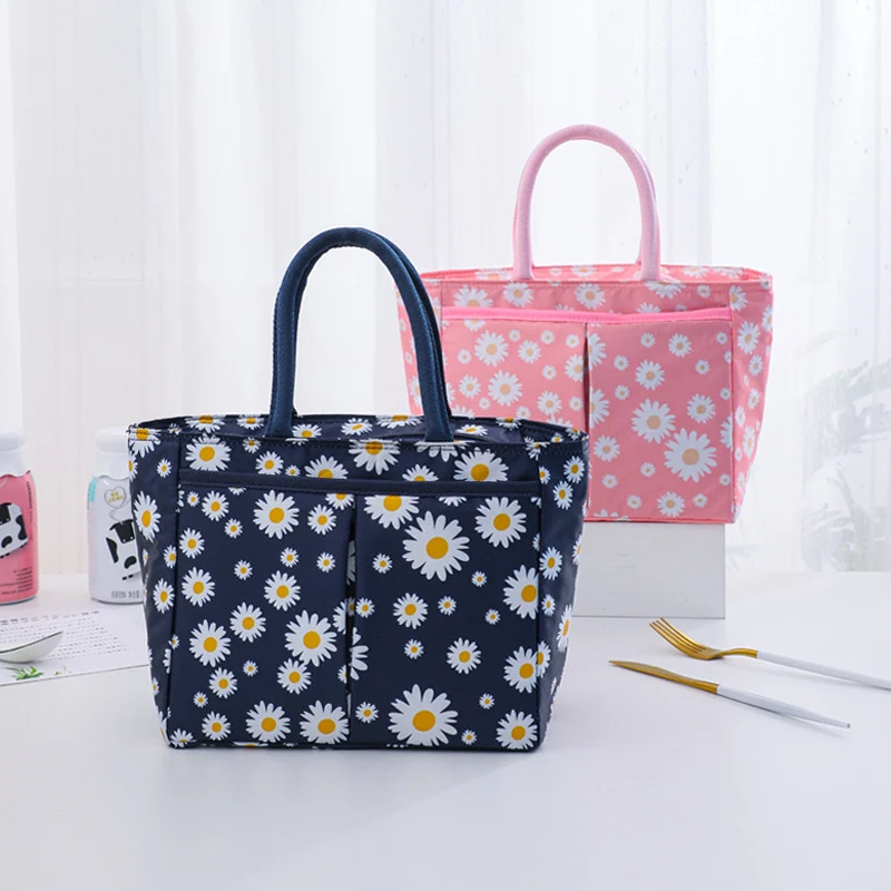 Stilvolle Blumengepolsterte Mittags-Tasche