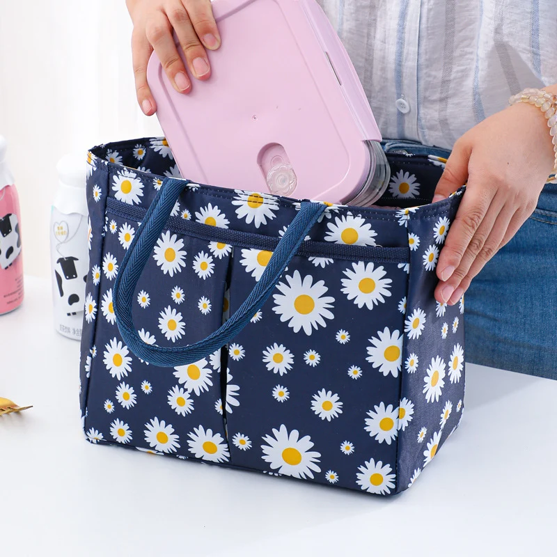 Stilvolle Blumengepolsterte Mittags-Tasche