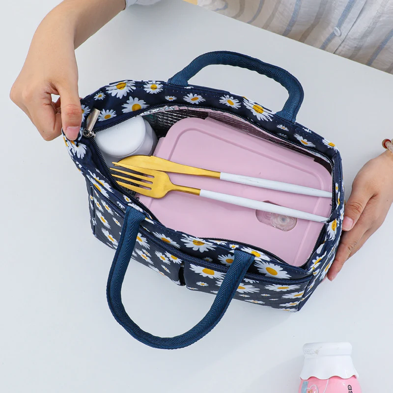 Stilvolle Blumengepolsterte Mittags-Tasche