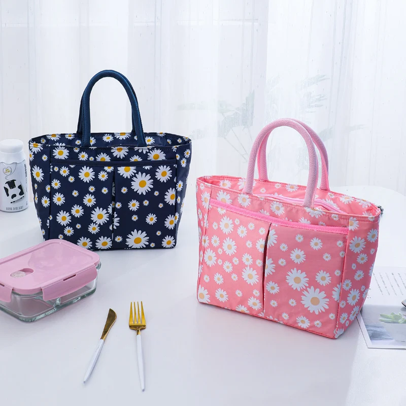 Stilvolle Blumengepolsterte Mittags-Tasche
