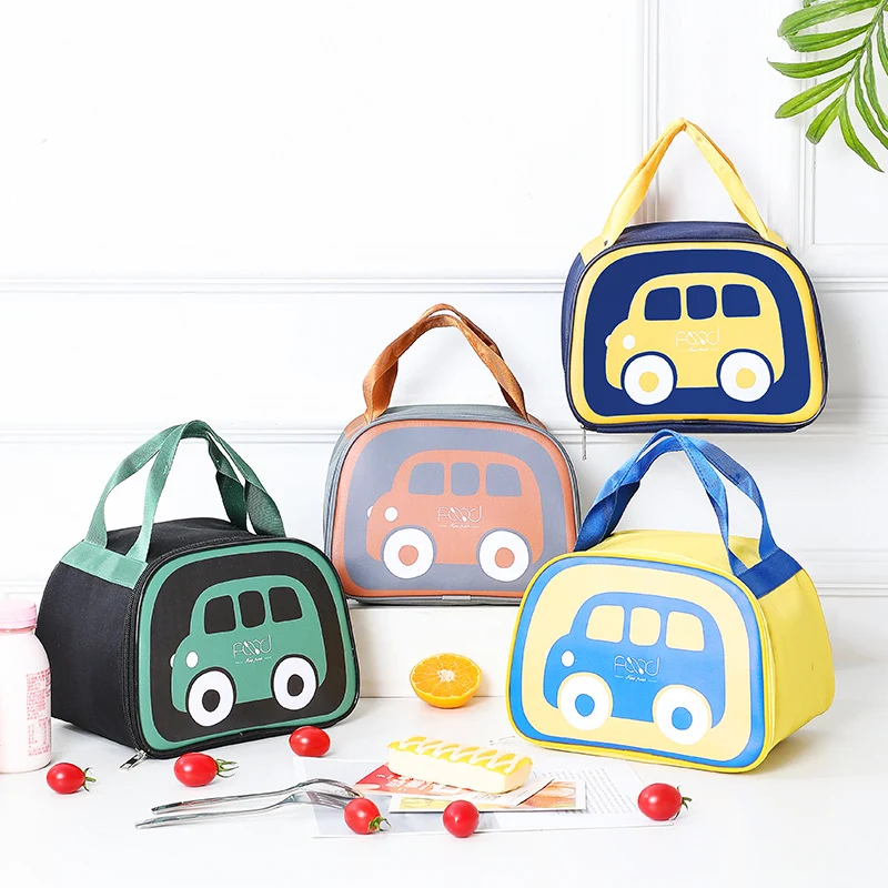 Verspielt Fahrzeug Themen Mittagessen Tasche