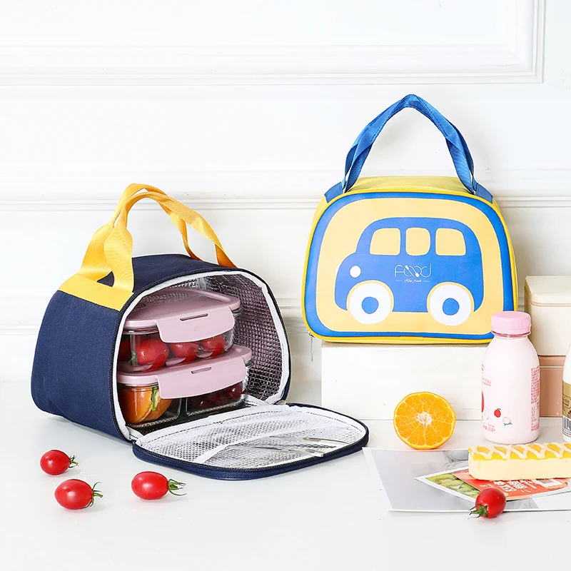 Verspielt Fahrzeug Themen Mittagessen Tasche