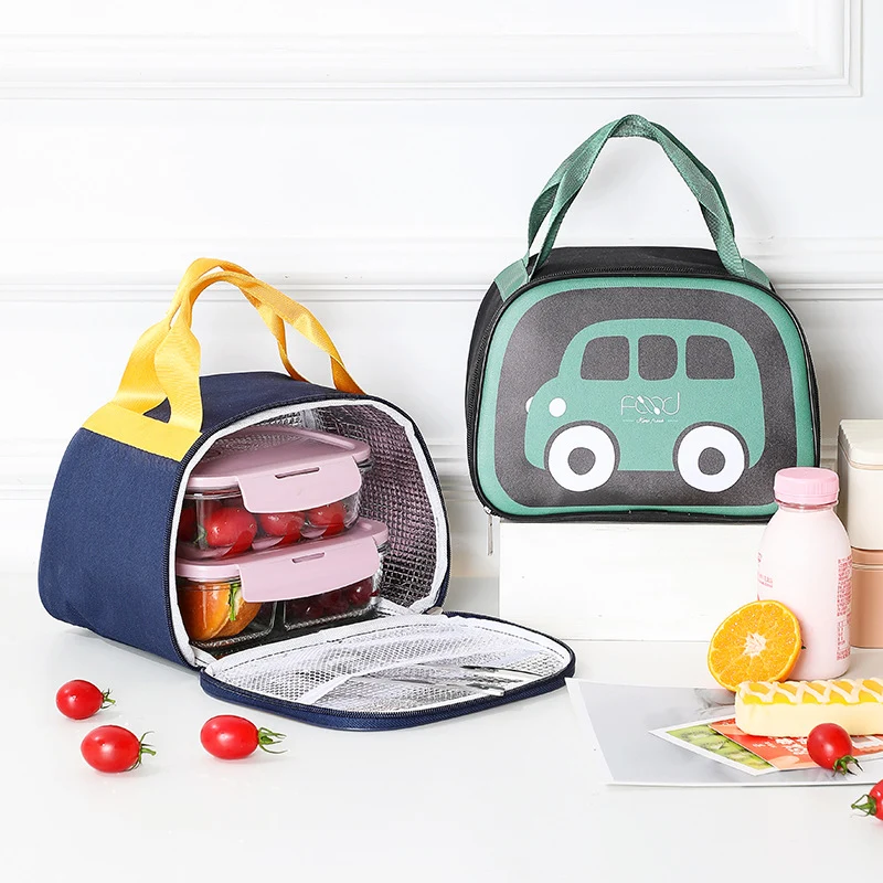 Verspielt Fahrzeug Themen Mittagessen Tasche