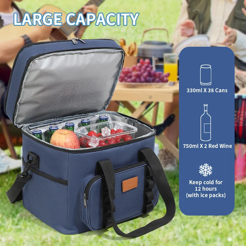 Große isolierte Lebensmittelliefertasche