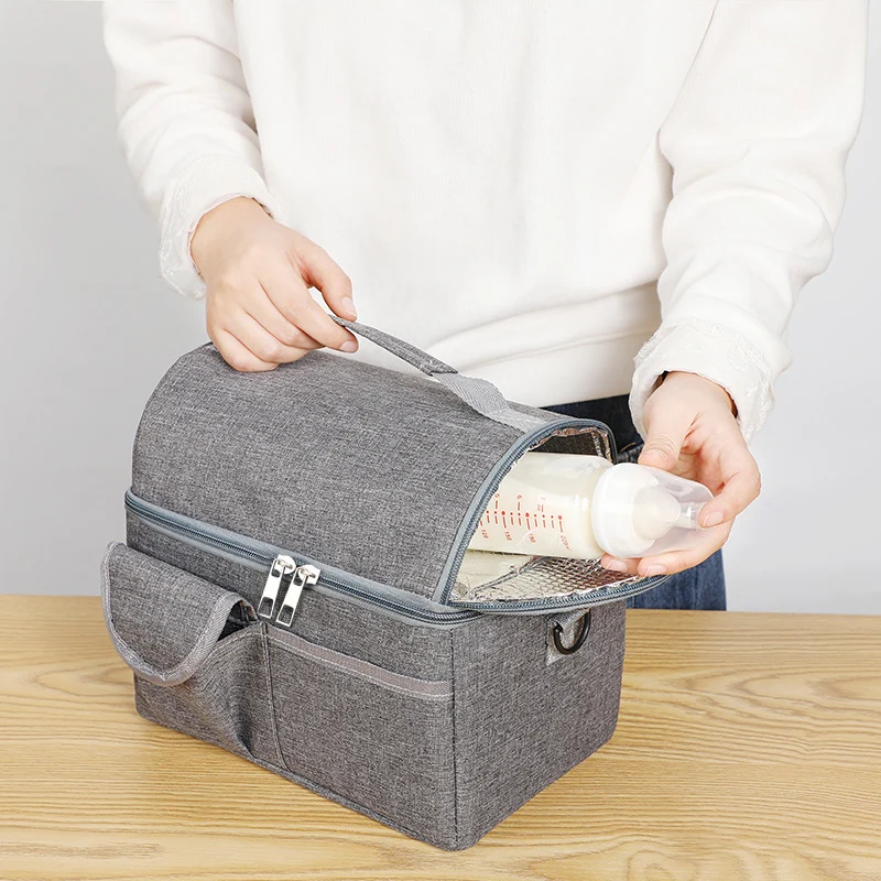 Isolierte Mahlzeiten Vorbereitung Lunch Tasche
