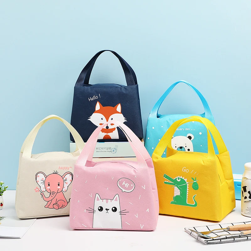 Isolierte Fuchs-Themen-Lunch-Tasche