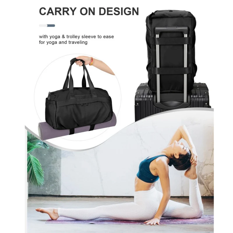 Vielseitige Fitness-Duffel-Tasche Karnz