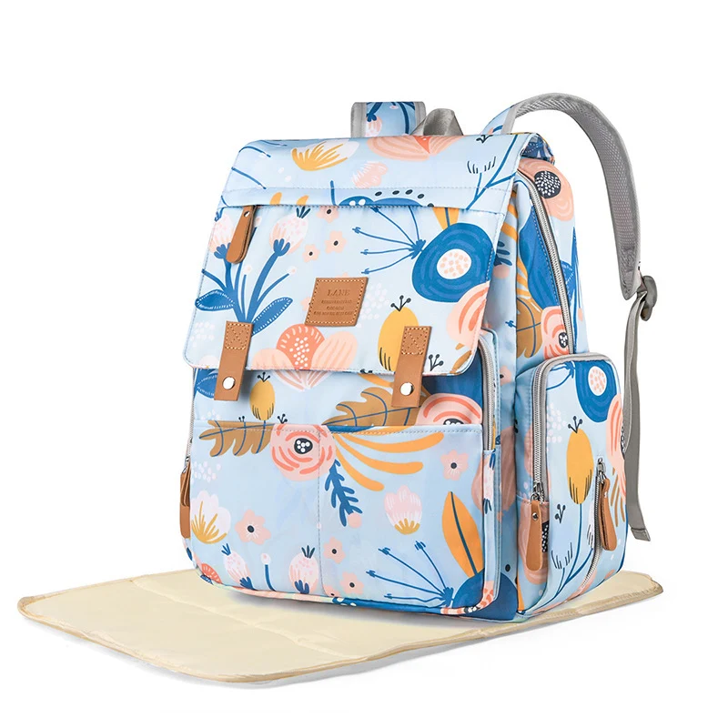 Vielseitiger Rucksack mit Blumenmuster Karnz