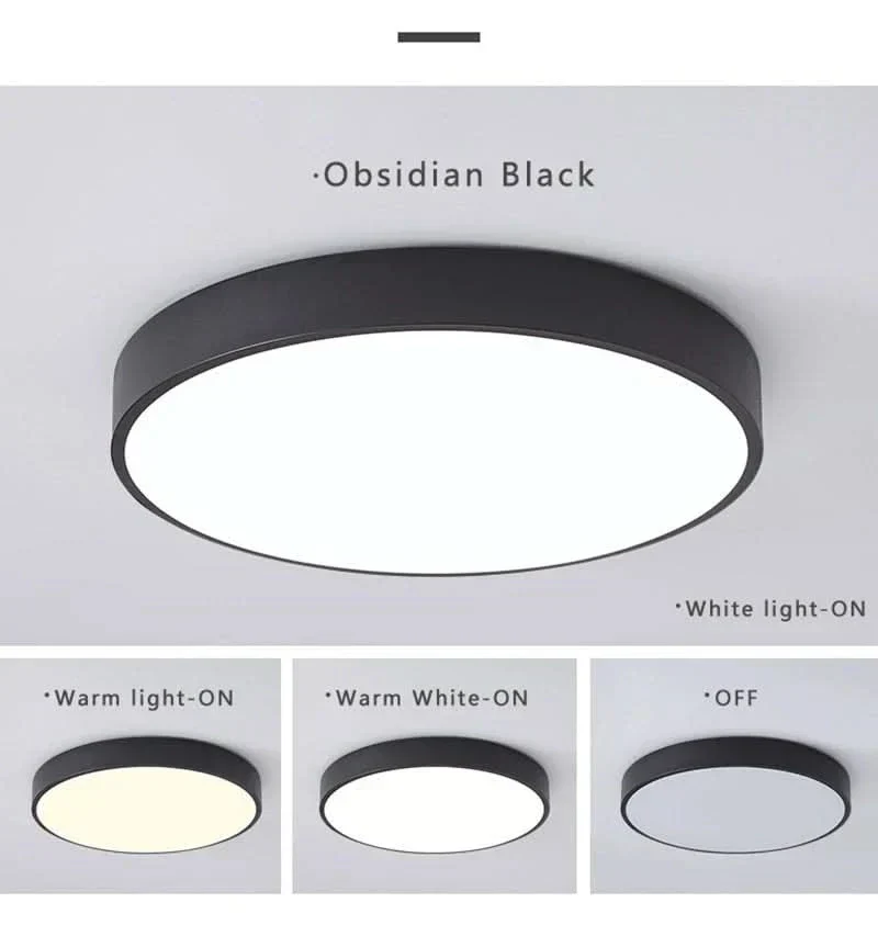 Runde LED Flush Deckenleuchte | Karnz
