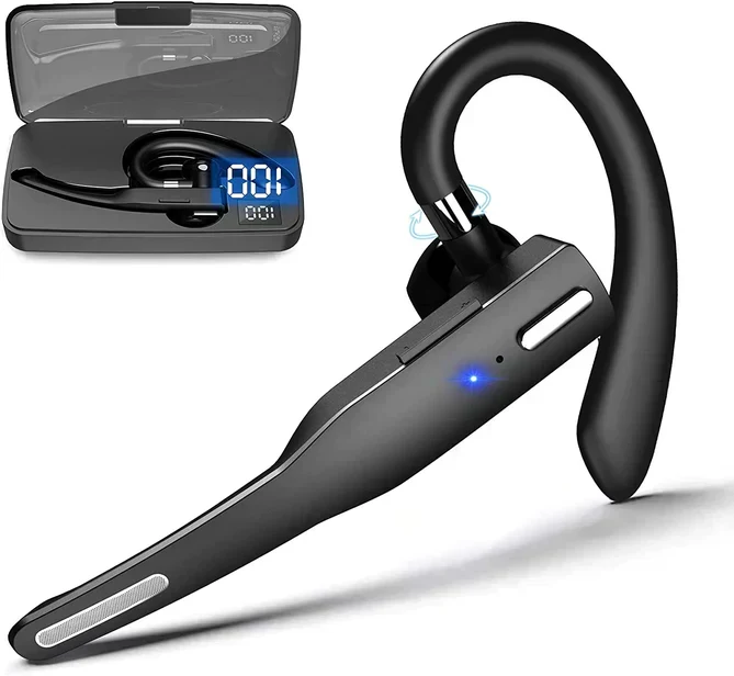 Kabelloser Bluetooth-Kopfhörer mit langer Akkulaufzeit und Geräuschunterdrückung