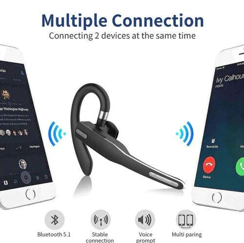 Kabelloser Bluetooth-Kopfhörer mit langer Akkulaufzeit und Geräuschunterdrückung