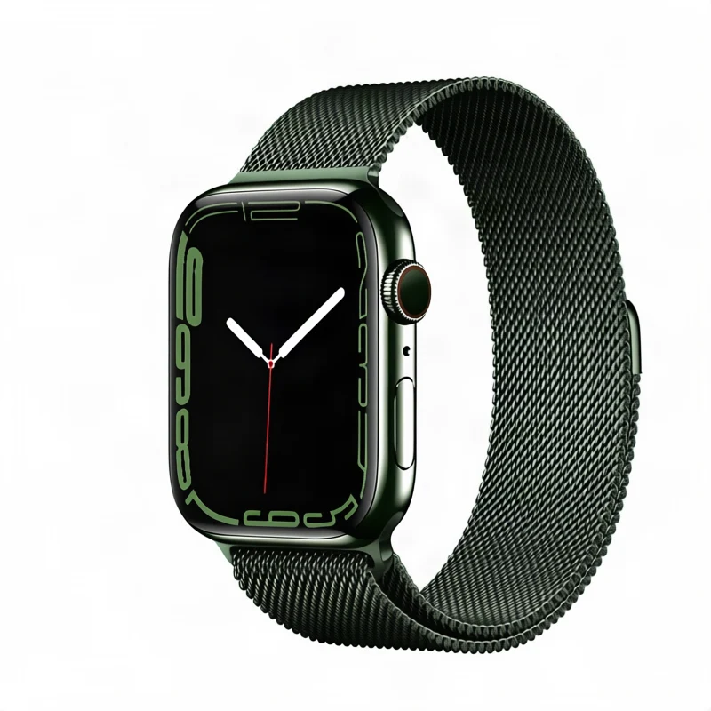 Schwarzes Luxusarmband für Ultradünn Smartwatch