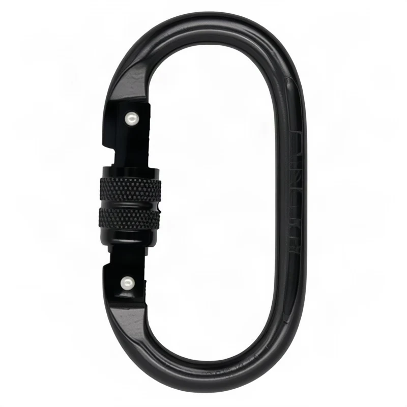 Stahlkarabiner für Klettern, 25 KN