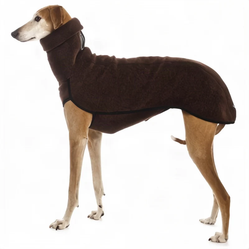 Hundemantel aus Sweatshirt-Stoff mit Taschen