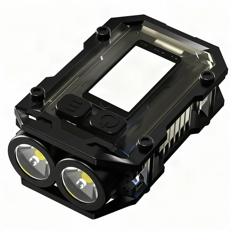 Tragbare USB-Taschenlampe mit Magnethalter