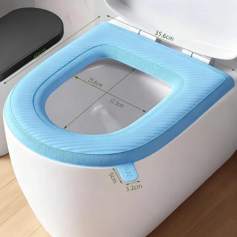 Toilettensitz-Auflage aus EVA, wasserdicht, vier Jahreszeiten