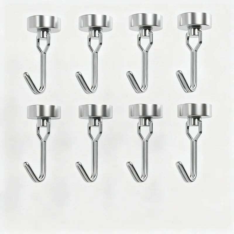 Edelstahl-Magnethaken, magnetisch
