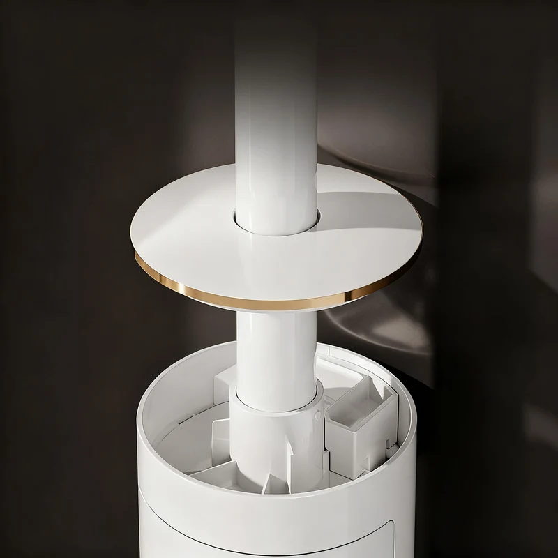 Toilettenbürste mit austauschbaren Köpfen