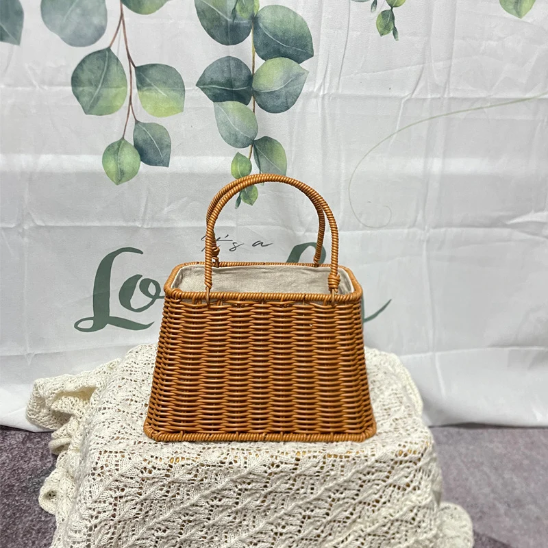 Dekorative Geflochtene Handgefertigte Tasche Karnz