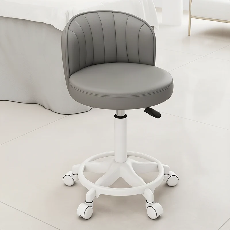 Barhocker mit Schale und hoher Rückenlehne