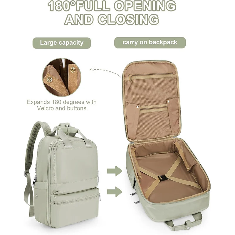 Vielseitiger Reiseorganizer-Rucksack Karnz
