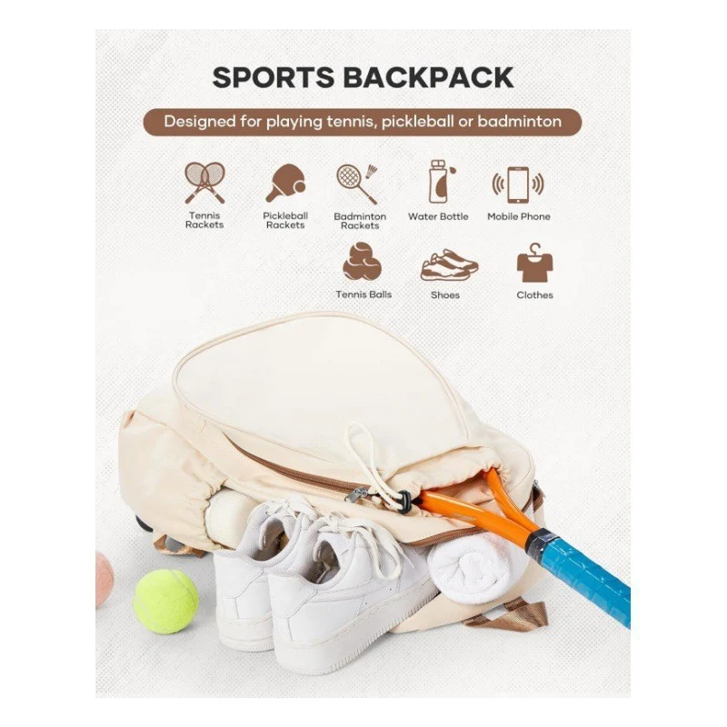 Tennis-Schläger-Rucksack Karnz