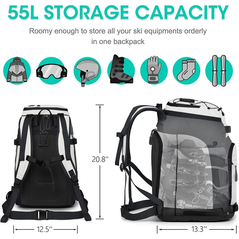 Taktischer Mehrfach-Fach Kletterrucksack Karnz