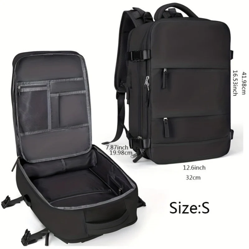Stylischer Mehrfach-Fach-Rucksack Karnz