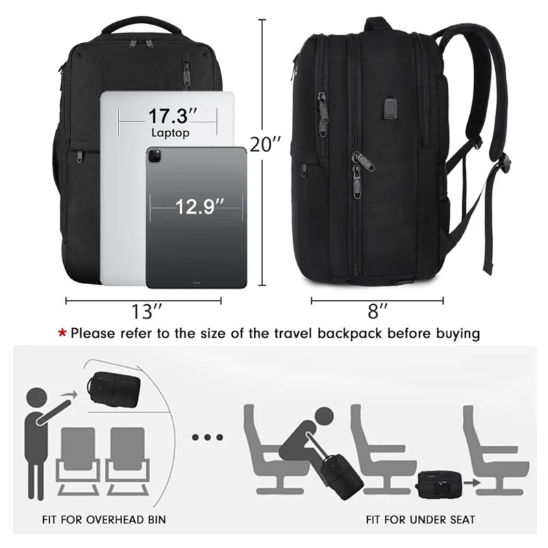 Multi-Fach Reiserrucksack Karnz