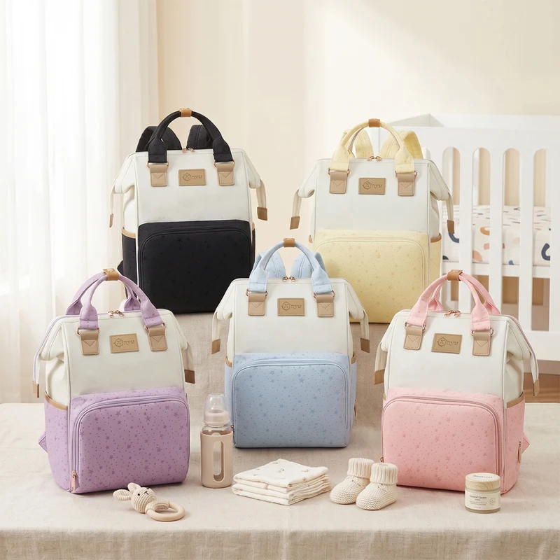 Sternmuster-Multi-Compartment-Rucksack Karnz