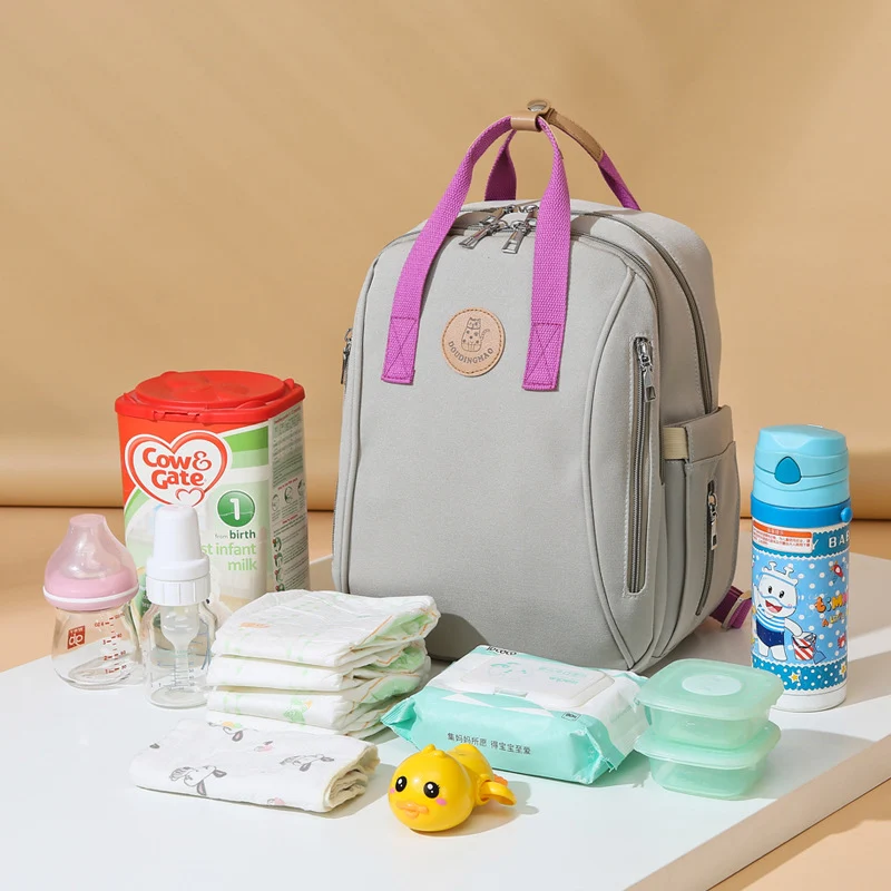 Vielseitiger Mehrfachfach Baby-Pflege-Rucksack Karnz