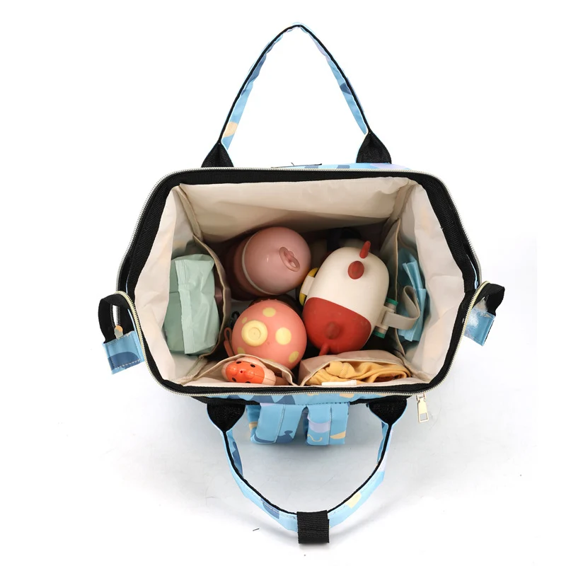 Stilvolle Mehrzweck-Baby-Pflege-Rucksack Karnz