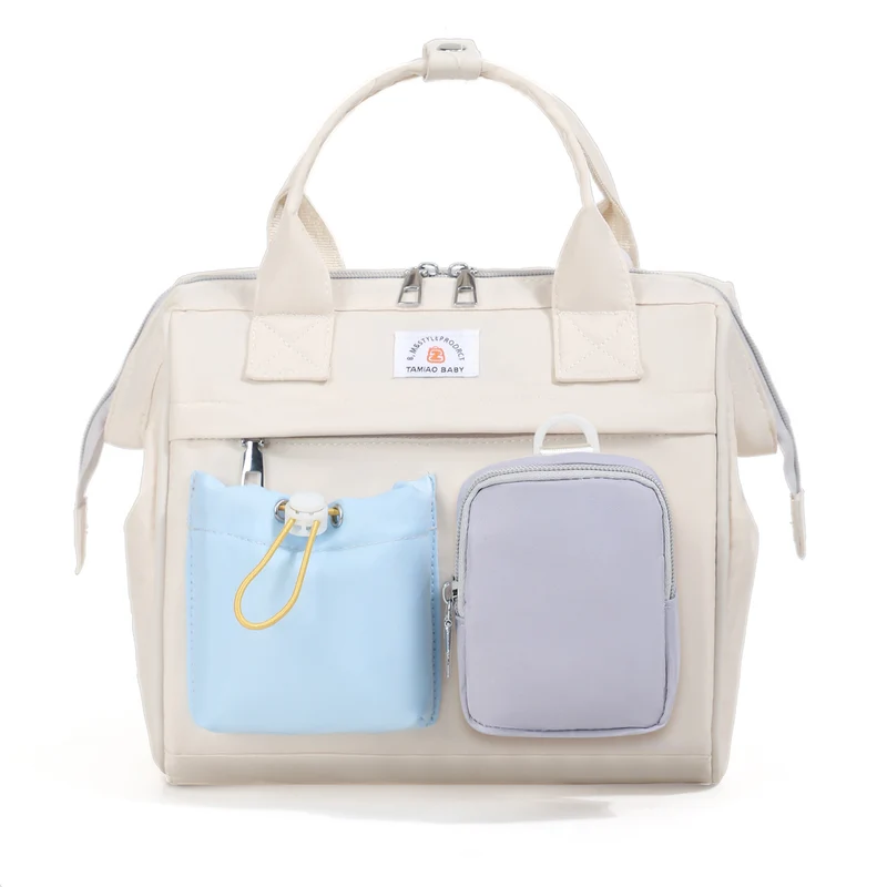 Stylische Mehrfach-Fächer Wickeltasche Karnz