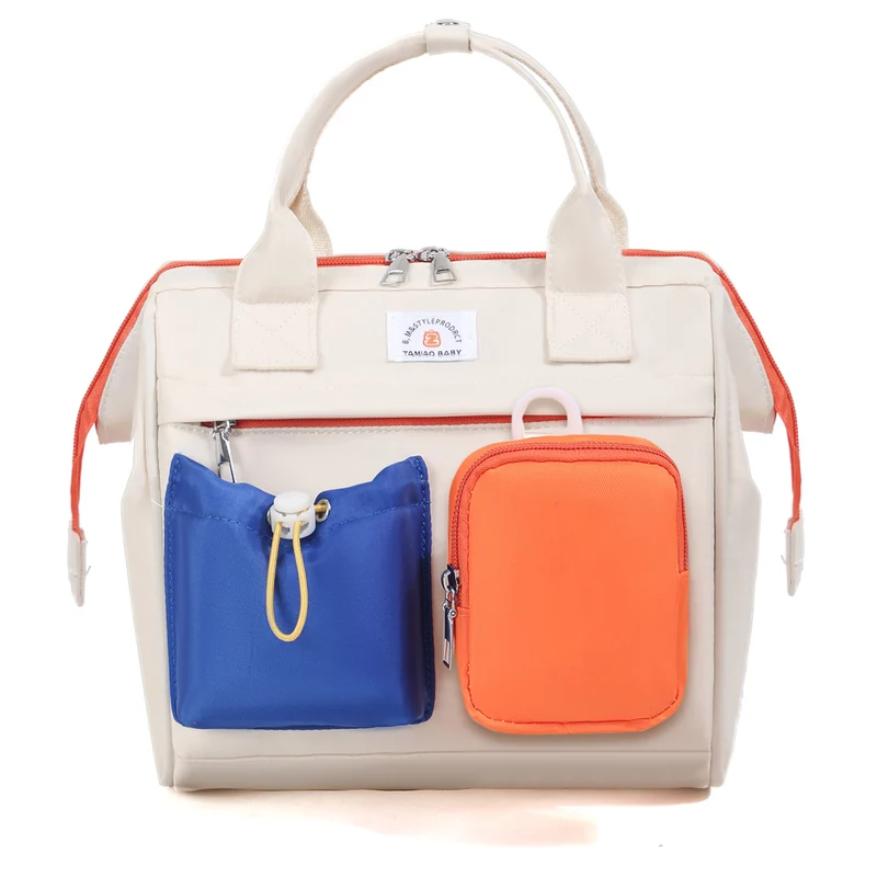 Stylische Mehrfach-Fächer Wickeltasche Karnz