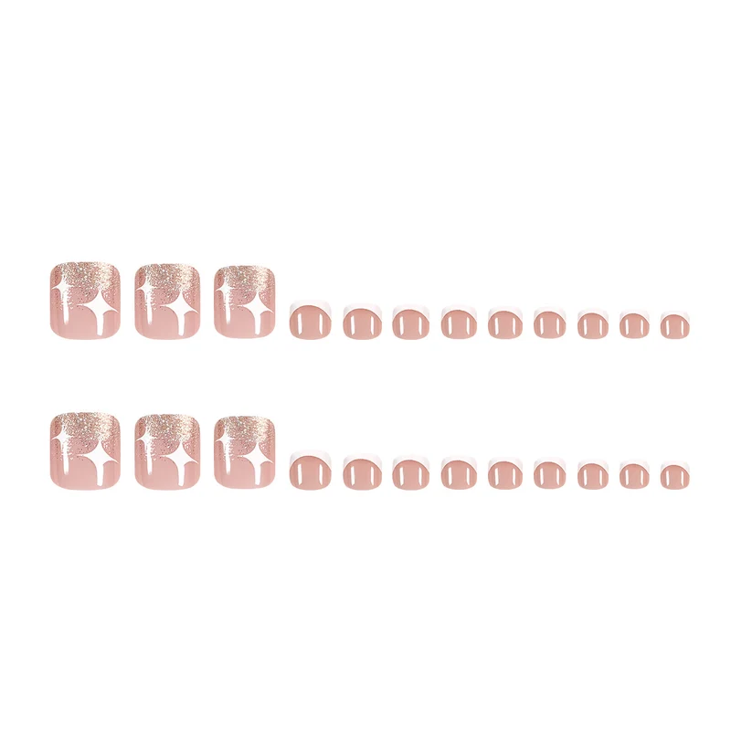 Kreatives Fußnageldesign Karnz
