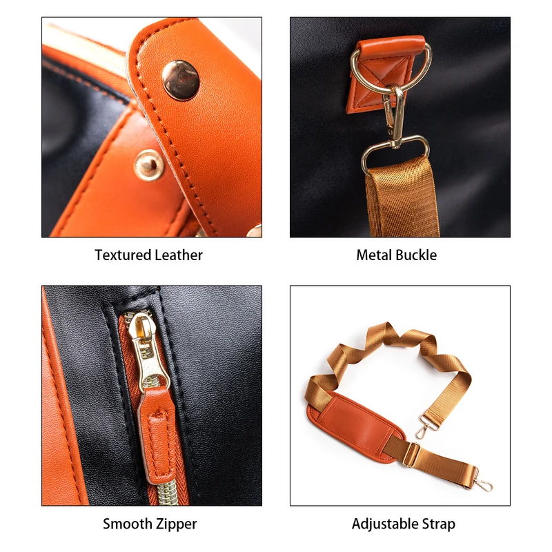 Geräumige Multifunktions-Wochenend-Duffle-Tasche Karnz