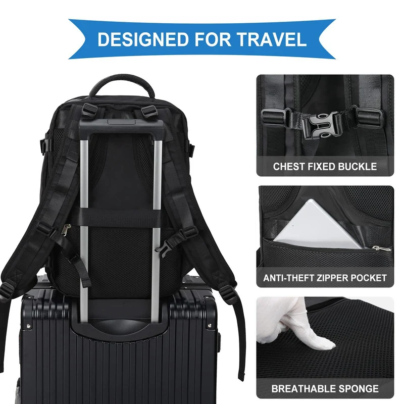 Vielseitiger multifunktionaler Reiserrucksack Karnz